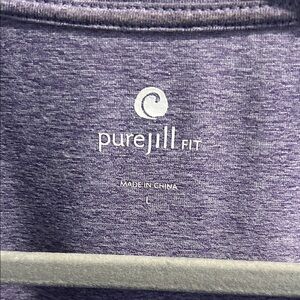 Pure Jill Fit Women's Purple Short Sleeve Tee
